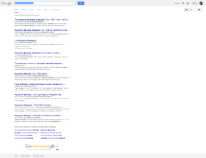 Seo optimizacija sajta, kratak kurs i korisni saveti. 3 keyword density analysis