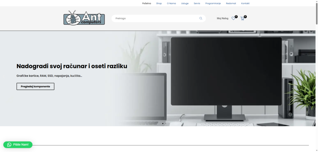 ANT Computers — Webshop za računare i potrošačku elektroniku
