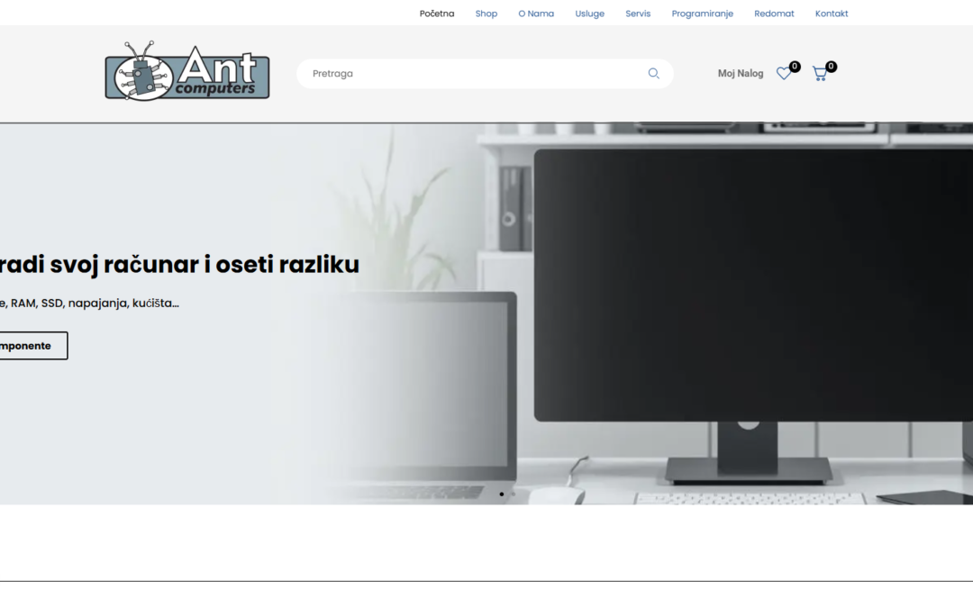 ANT Computers — Webshop za računare i potrošačku elektroniku