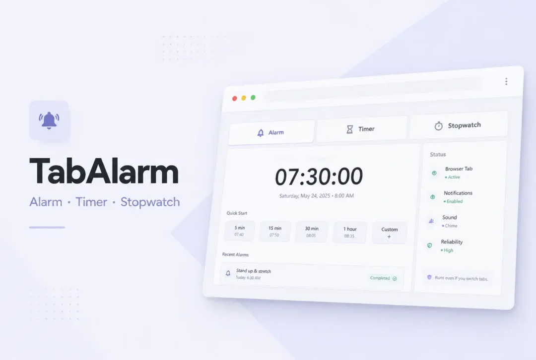 Tab Alarm