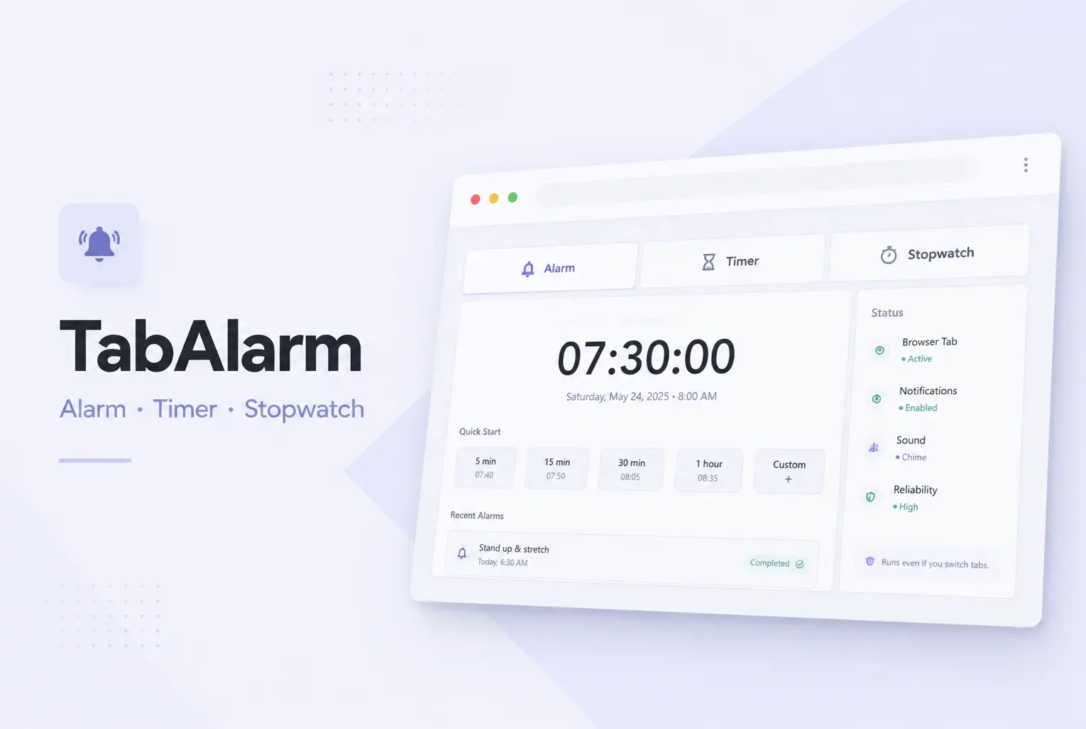 Tab Alarm